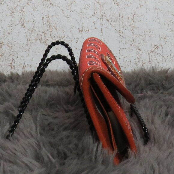 Dooney & Bourke NFL Cincinnati Bengals Continental Clutch Wallet (Orange) - Picture 5 of 9